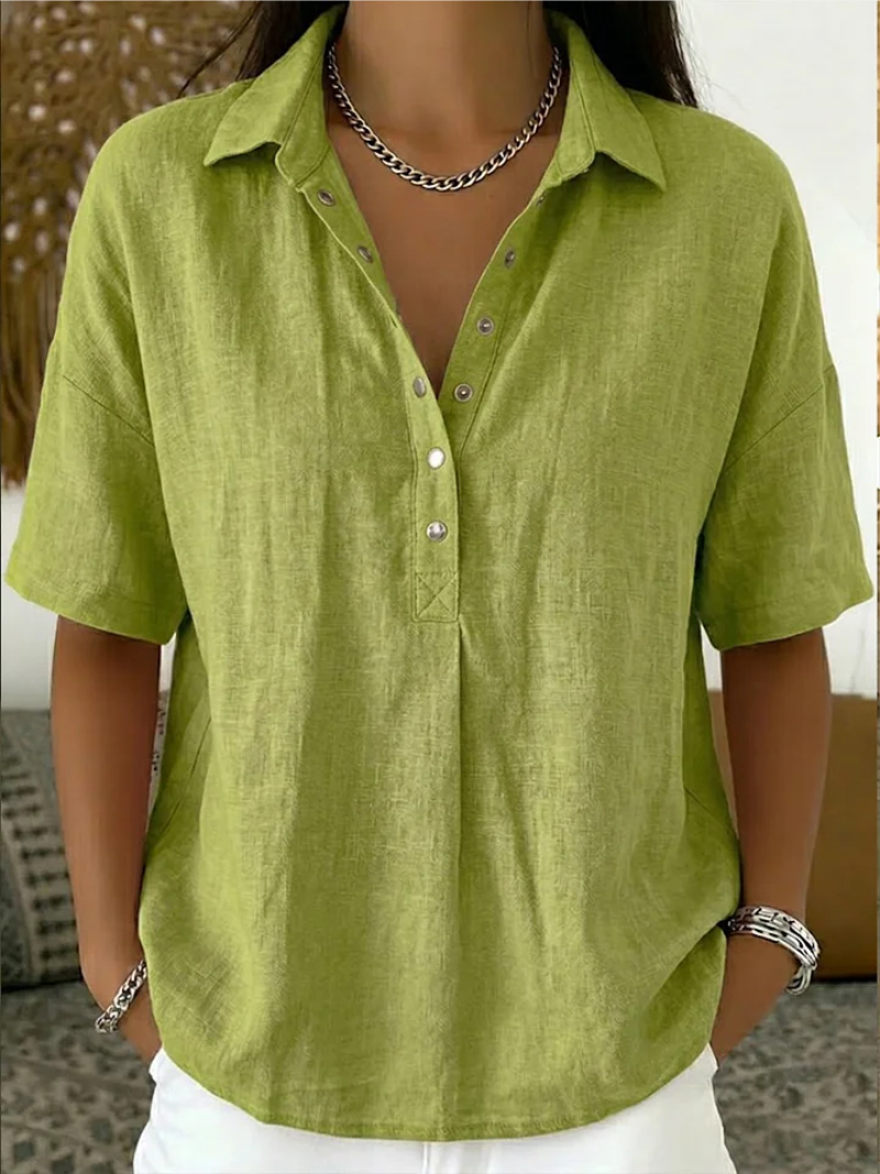 Charlotte | Linnen blouse