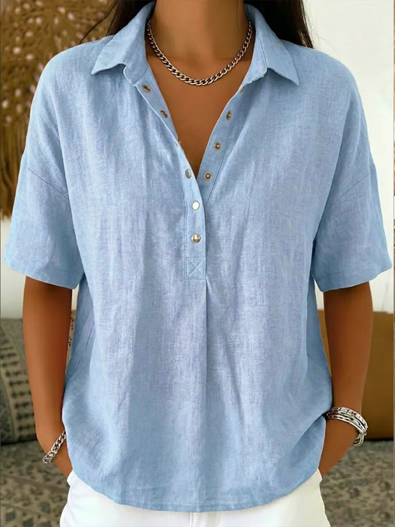 Charlotte | Linnen blouse