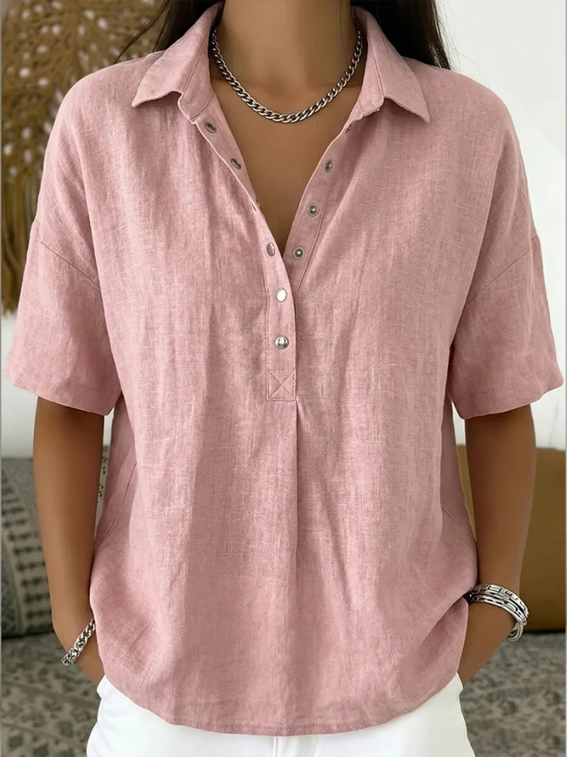 Charlotte | Linnen blouse
