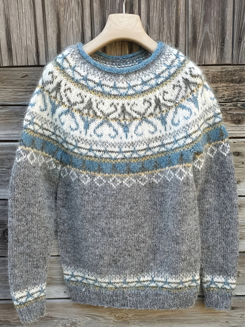 Elna | Warme trui met zachte winterdetails