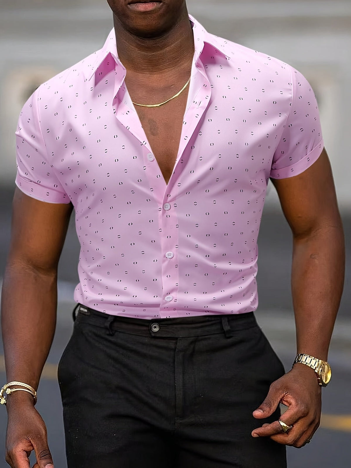 GIULIO | ZOMERHEMD MET PRINT