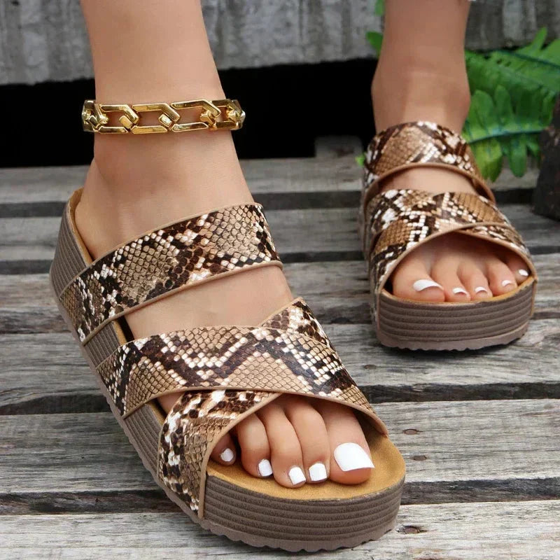 Jada™ | Hoogwaardige orthopedische leren sandalen