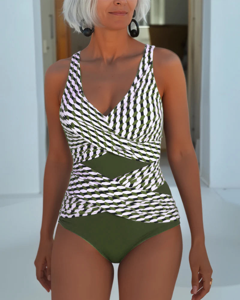 Ashley™ | Badpak met Kruisontwerp voor Resort Casual Wear