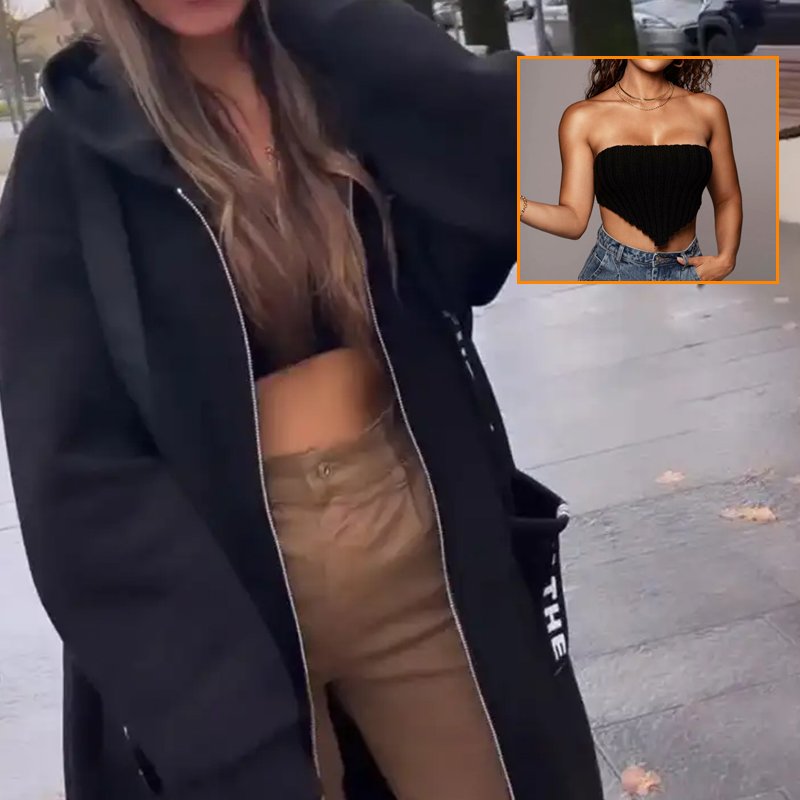 Wieke | Lange hoodie voor dames