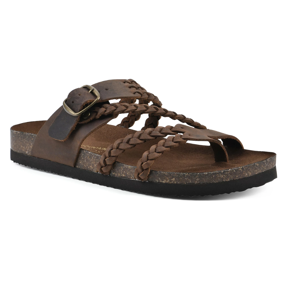 Harriet™ | Gevlochten kurksandalen