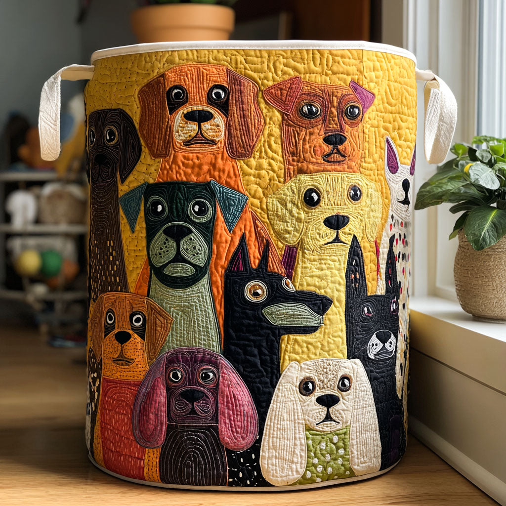 Gequilte mand | Honden in het bos