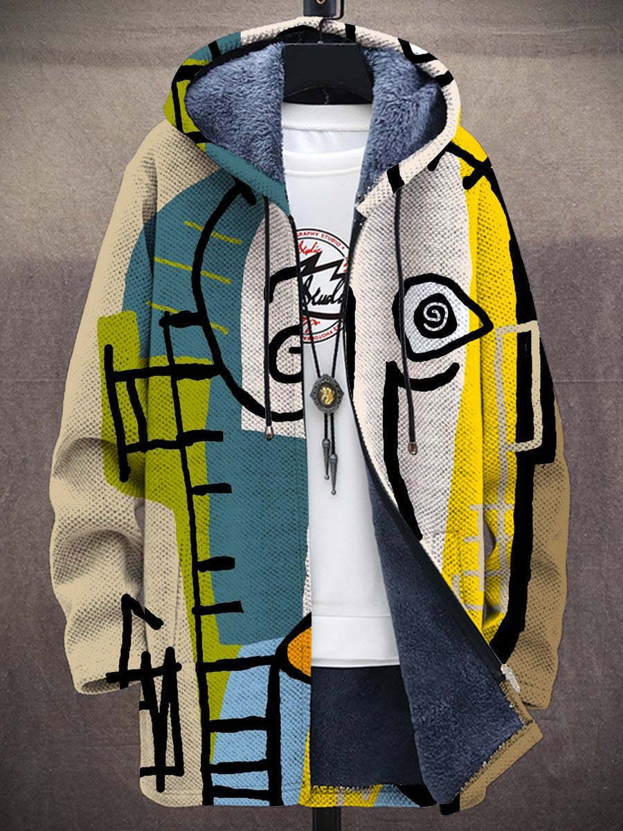 Gabriele artistiek vest met capuchon