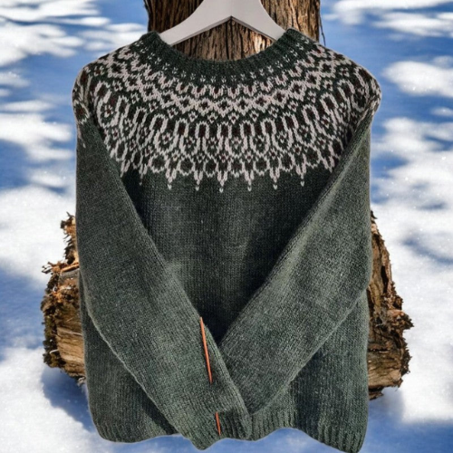 Marit | Wintertrui met verfijnd schouderdetail