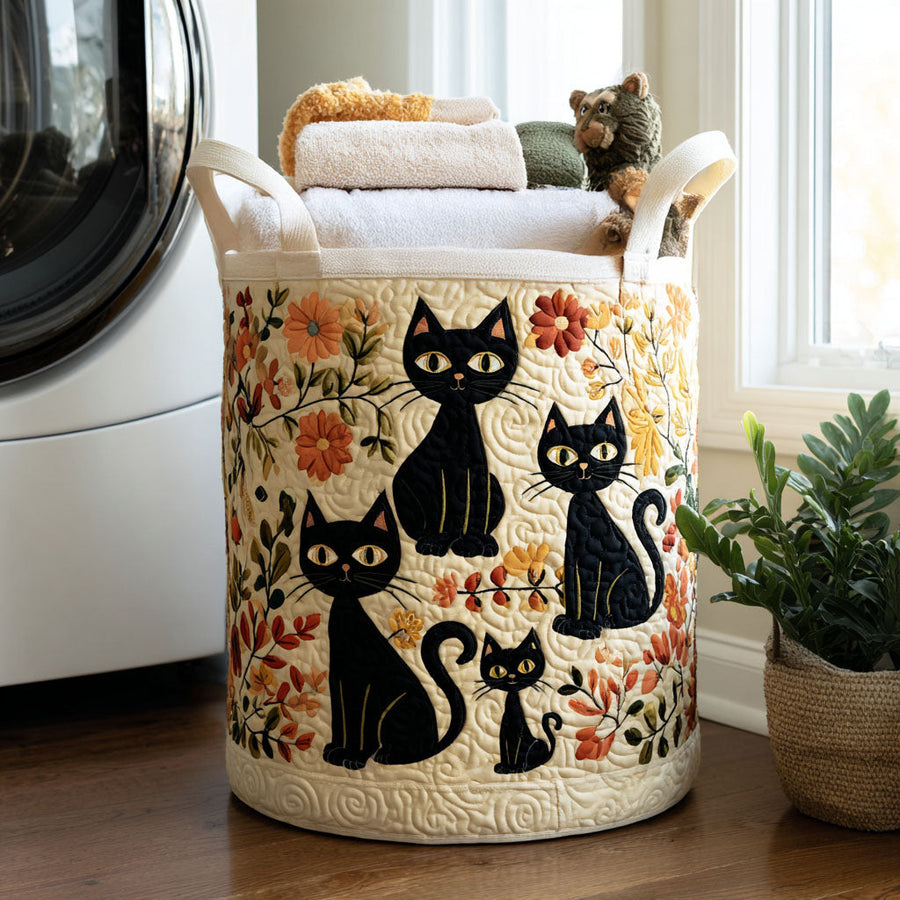 Gequilte mand | Katten tussen bloemen