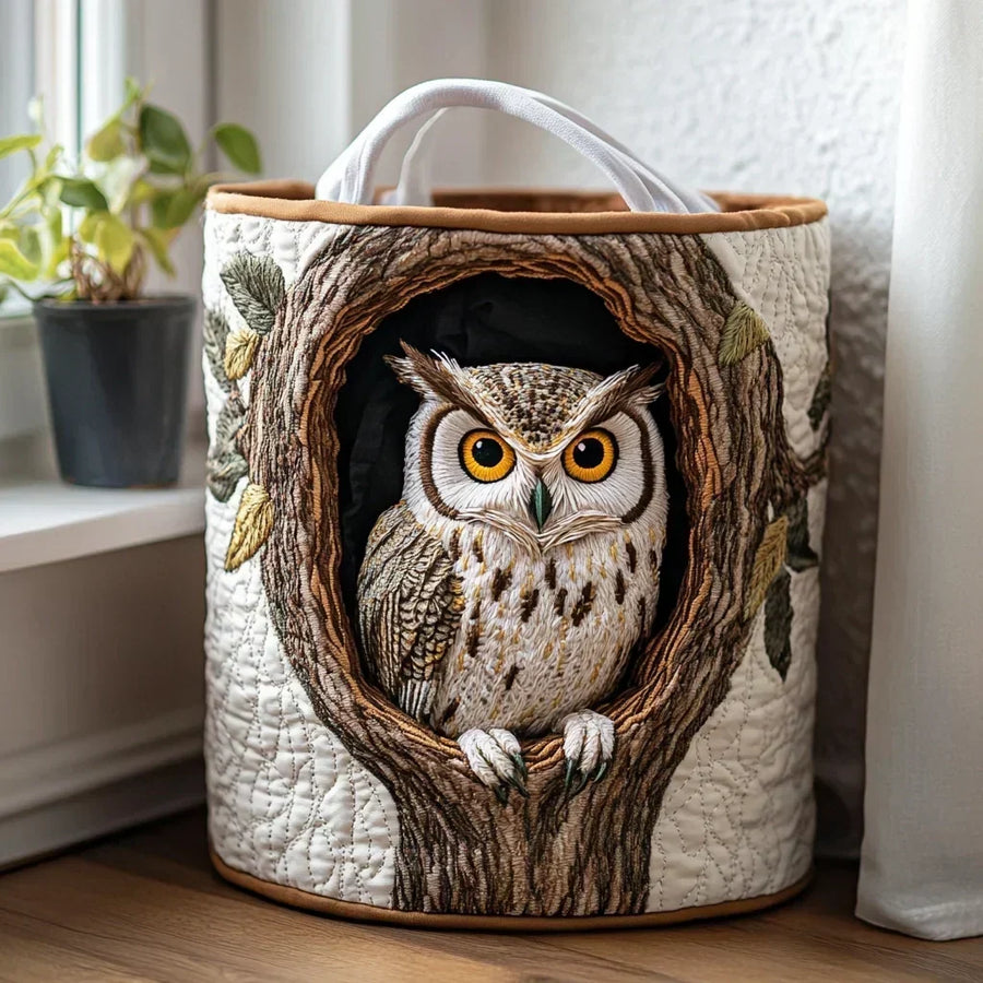 Gequilte mand | Uil tussen de takken