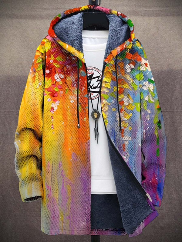 Ornella artistiek vest met capuchon