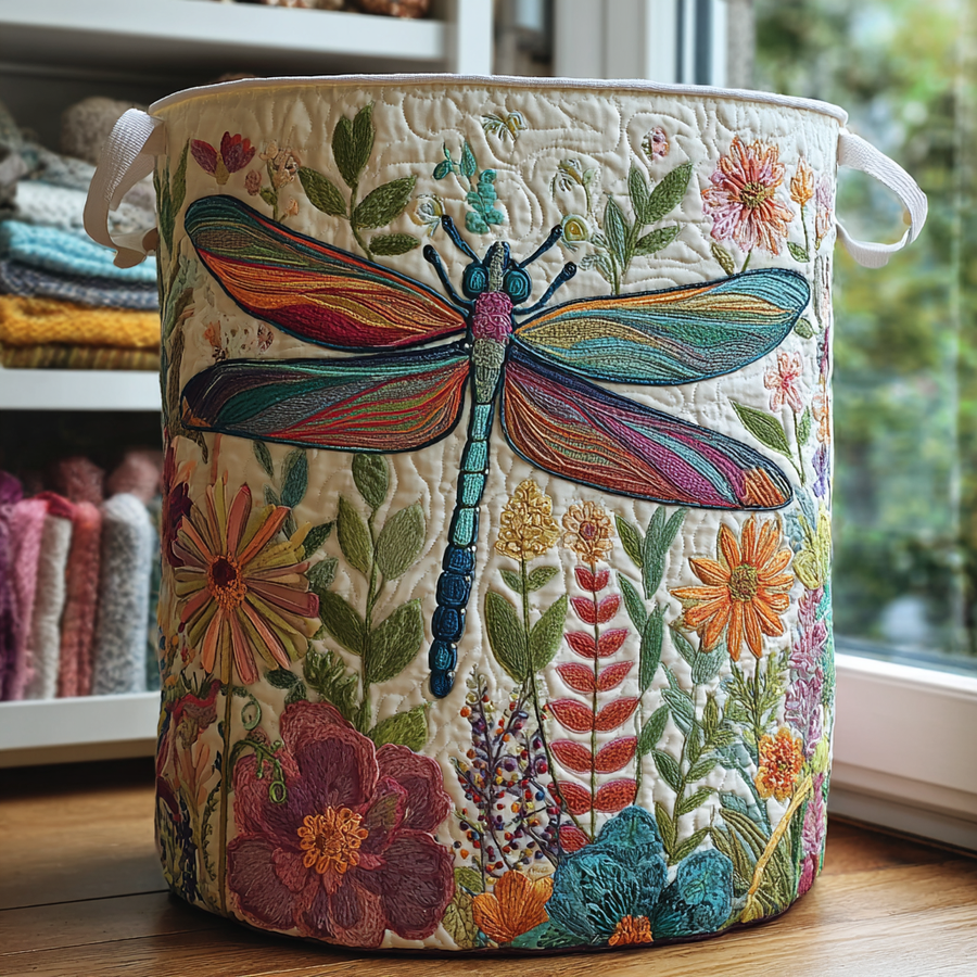 Gequilte mand | Libellen in de tuin