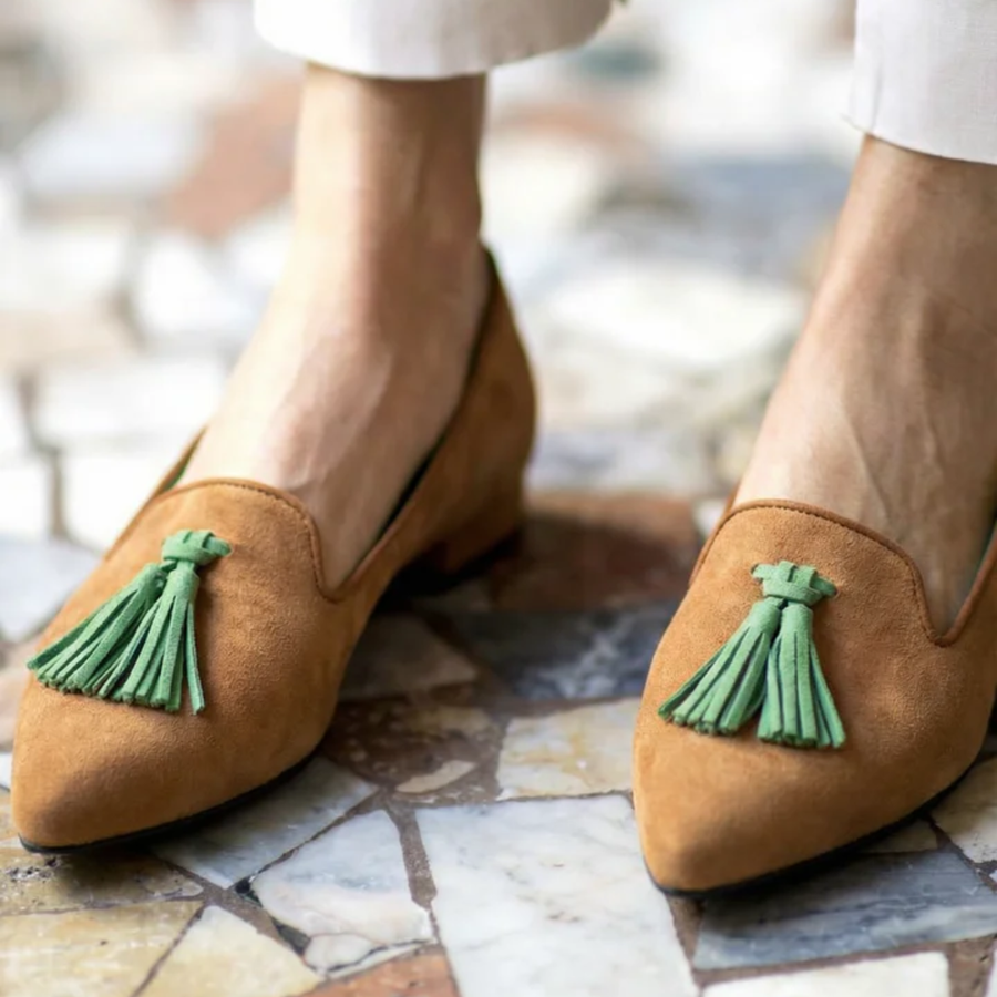 Freya™ | Mocassins met franjes