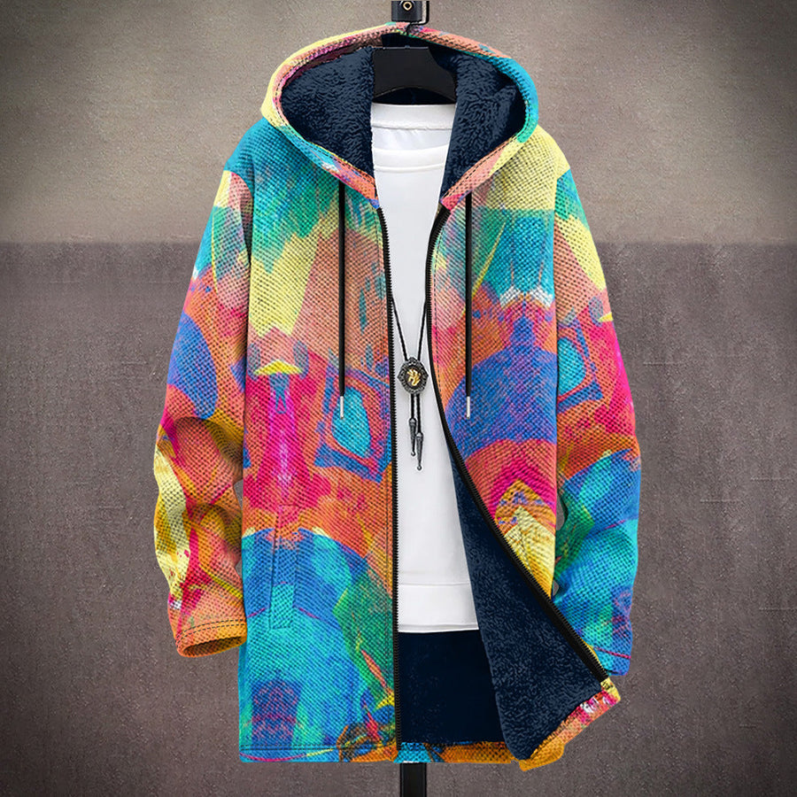 Rolando artistiek vest met capuchon