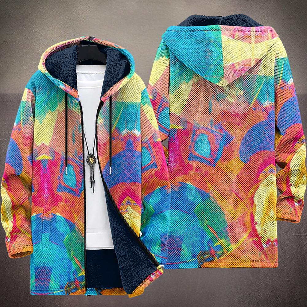Rolando artistiek vest met capuchon
