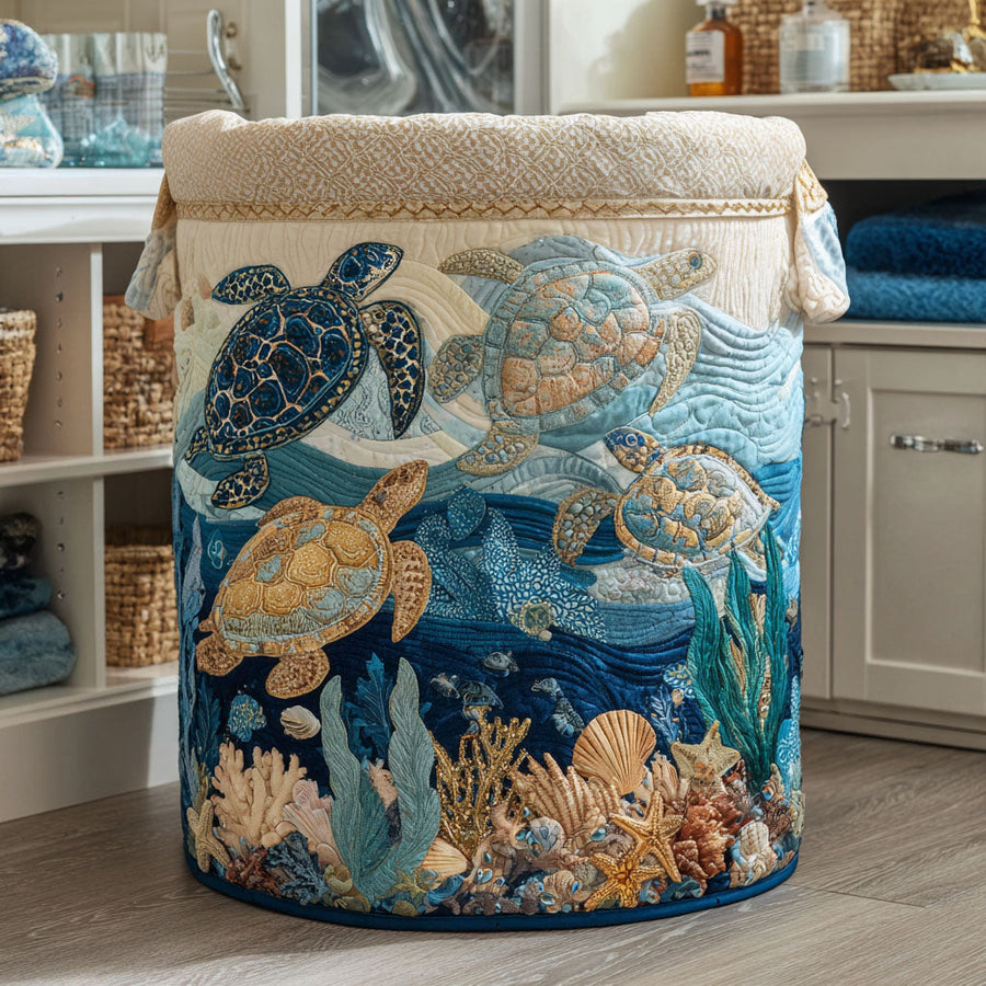 Gequilte mand | Zeeschildpadden en schelpen