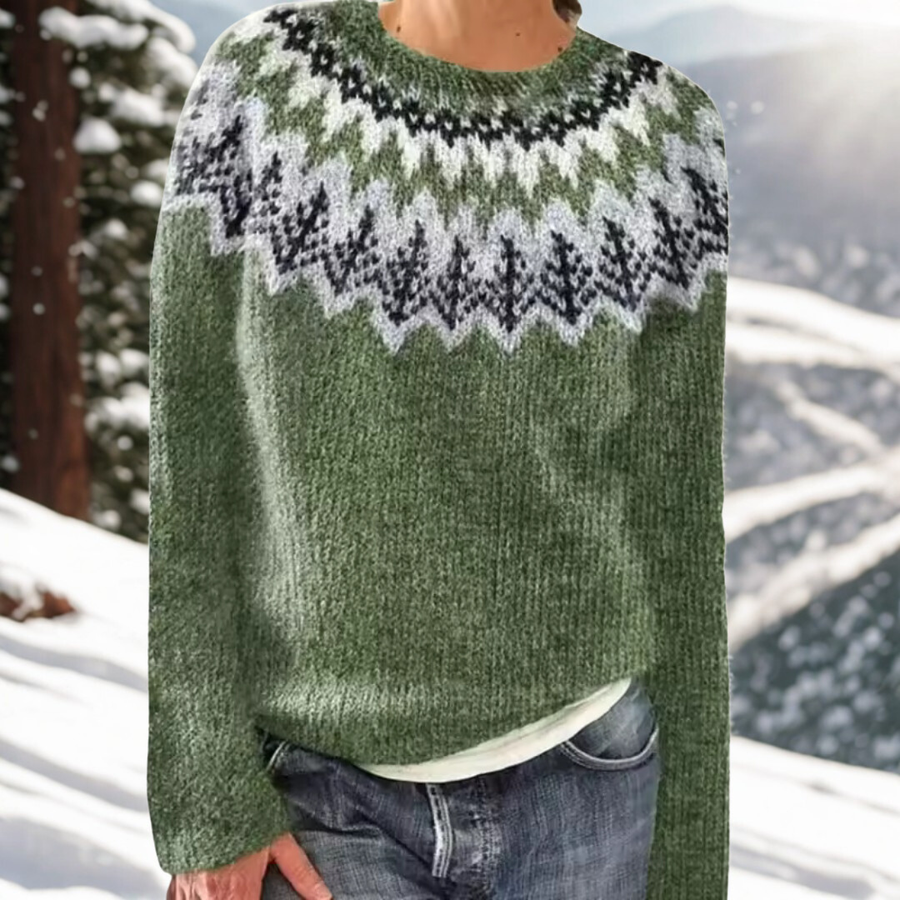 Eira | Warme trui met klassieke winterdetails