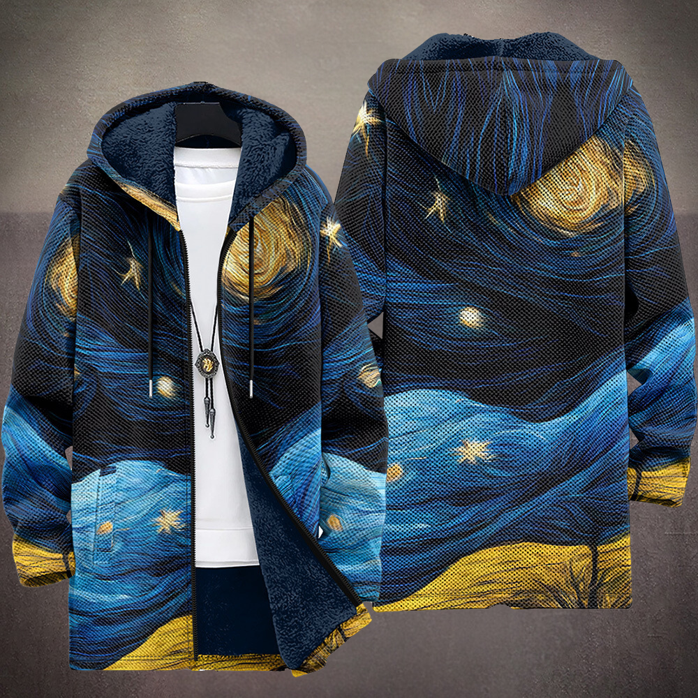 Federico artistiek vest met capuchon