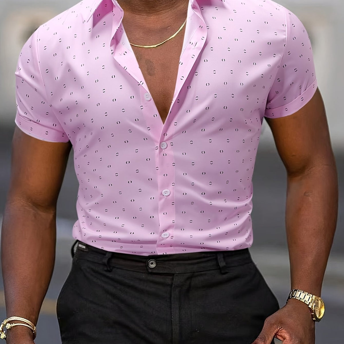 GIULIO | ZOMERHEMD MET PRINT
