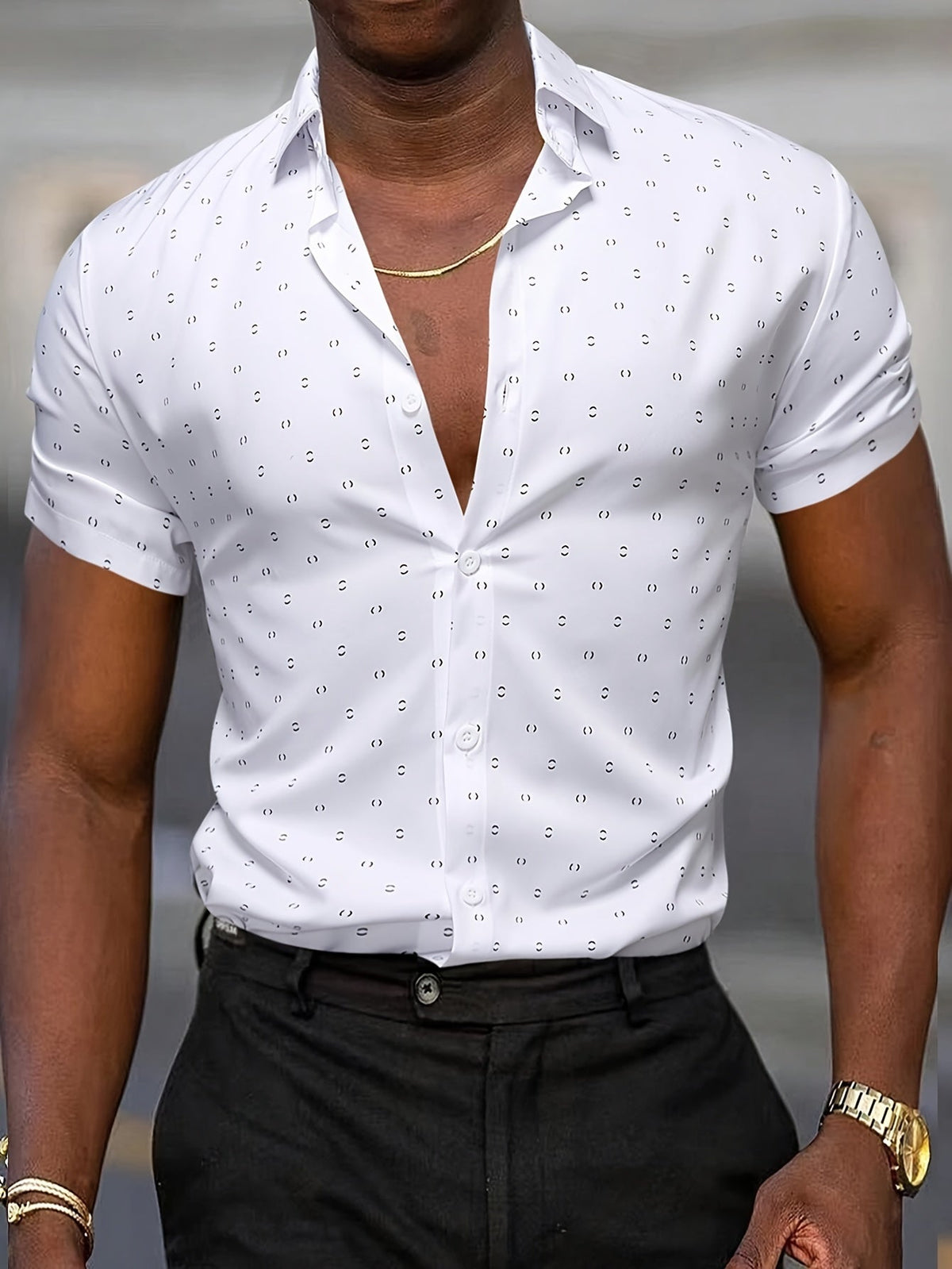 GIULIO | ZOMERHEMD MET PRINT