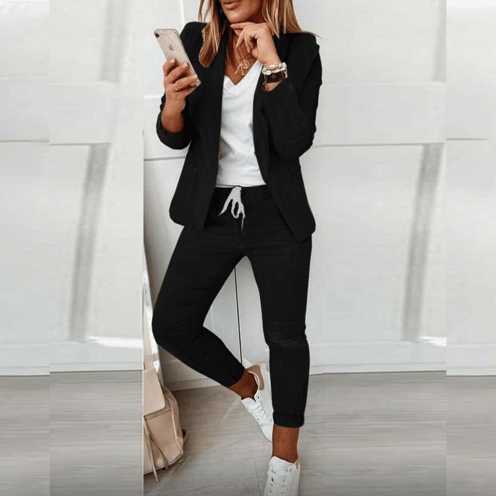 Lila™ | Stijlvolle blazer & broek set