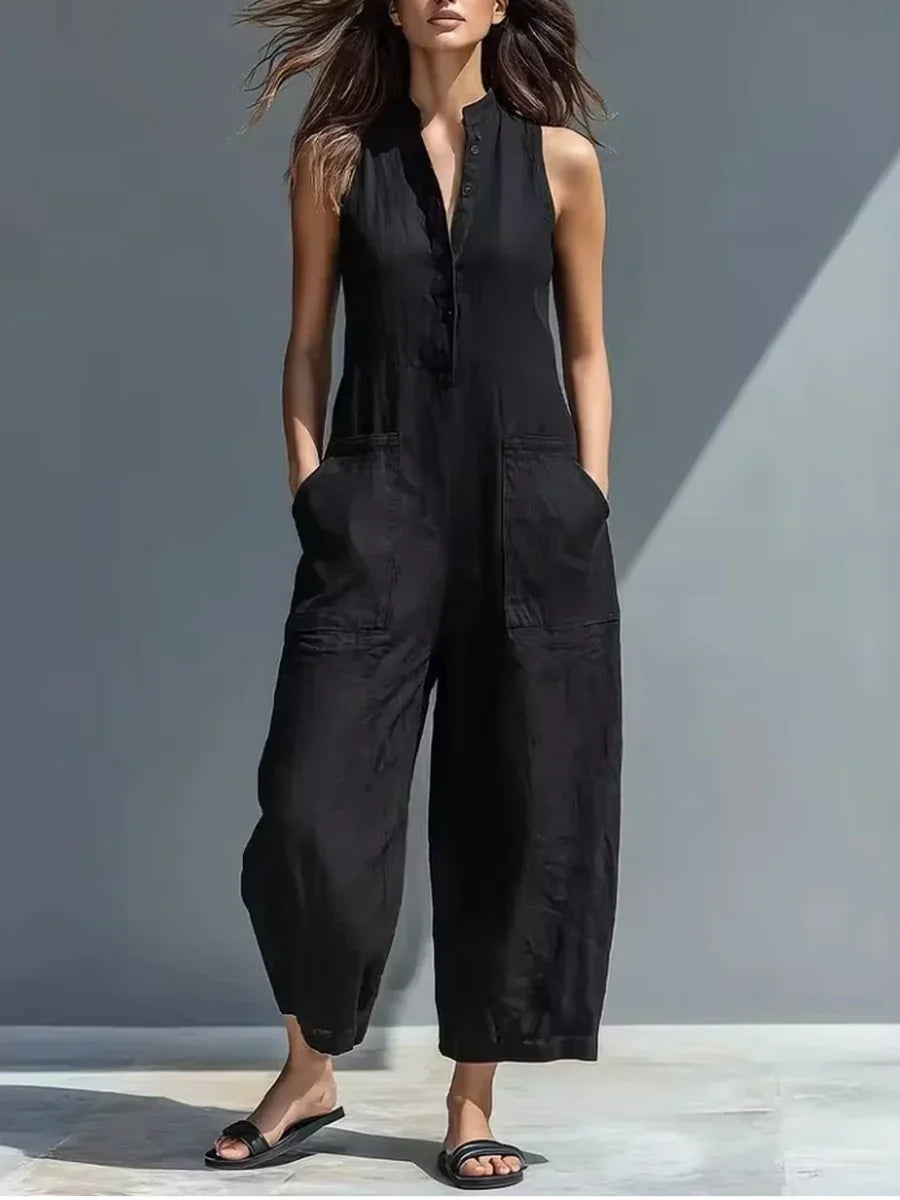 Clara | Tijdloze jumpsuit met minimalistisch ontwerp