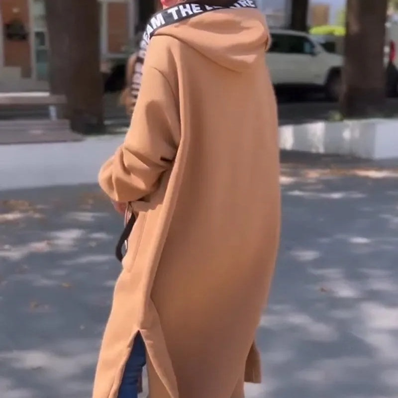 Wieke | Lange hoodie voor dames